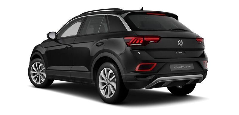 Gebraucht VW T-Roc Life 150 PS (110 kW) 2024 Schwarz SUV