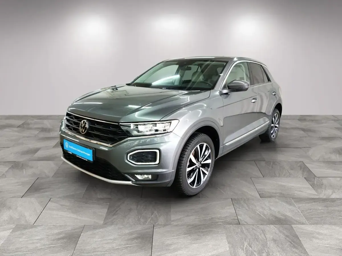 Gebraucht VW T-Roc Style 150 PS (110 kW) 2021 Grau SUV