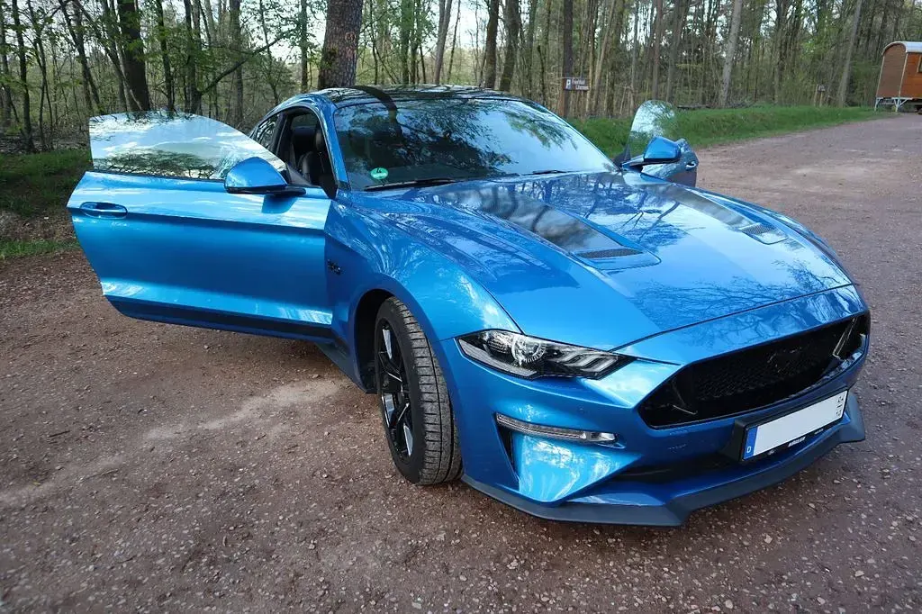 Gebraucht Ford Mustang GT 450 PS (330 kW) 2020 Blau