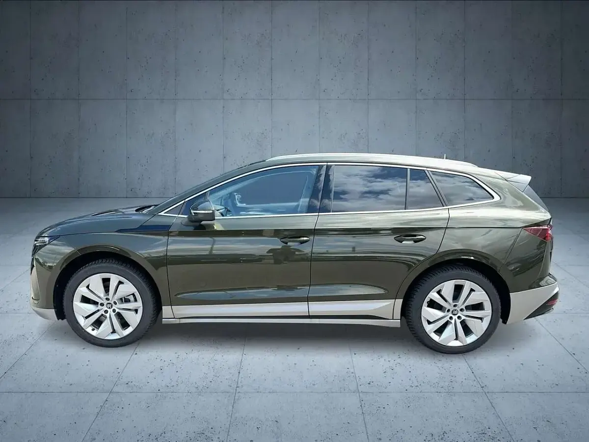 Gebraucht Skoda Enyaq iV Clever 210 kW (286 PS) 2025 Grün SUV