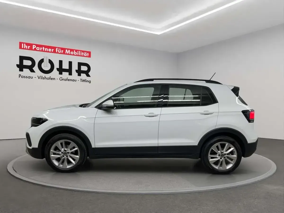 Gebraucht VW T-Cross Life 116 PS (85 kW) 2024 Weiß SUV