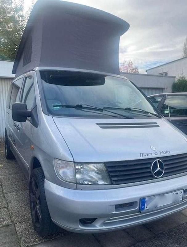 Silber Gebraucht 2000 Mercedes Vito Marco Polo Van / Kleinbus | 11.950 € - Bild 1/4