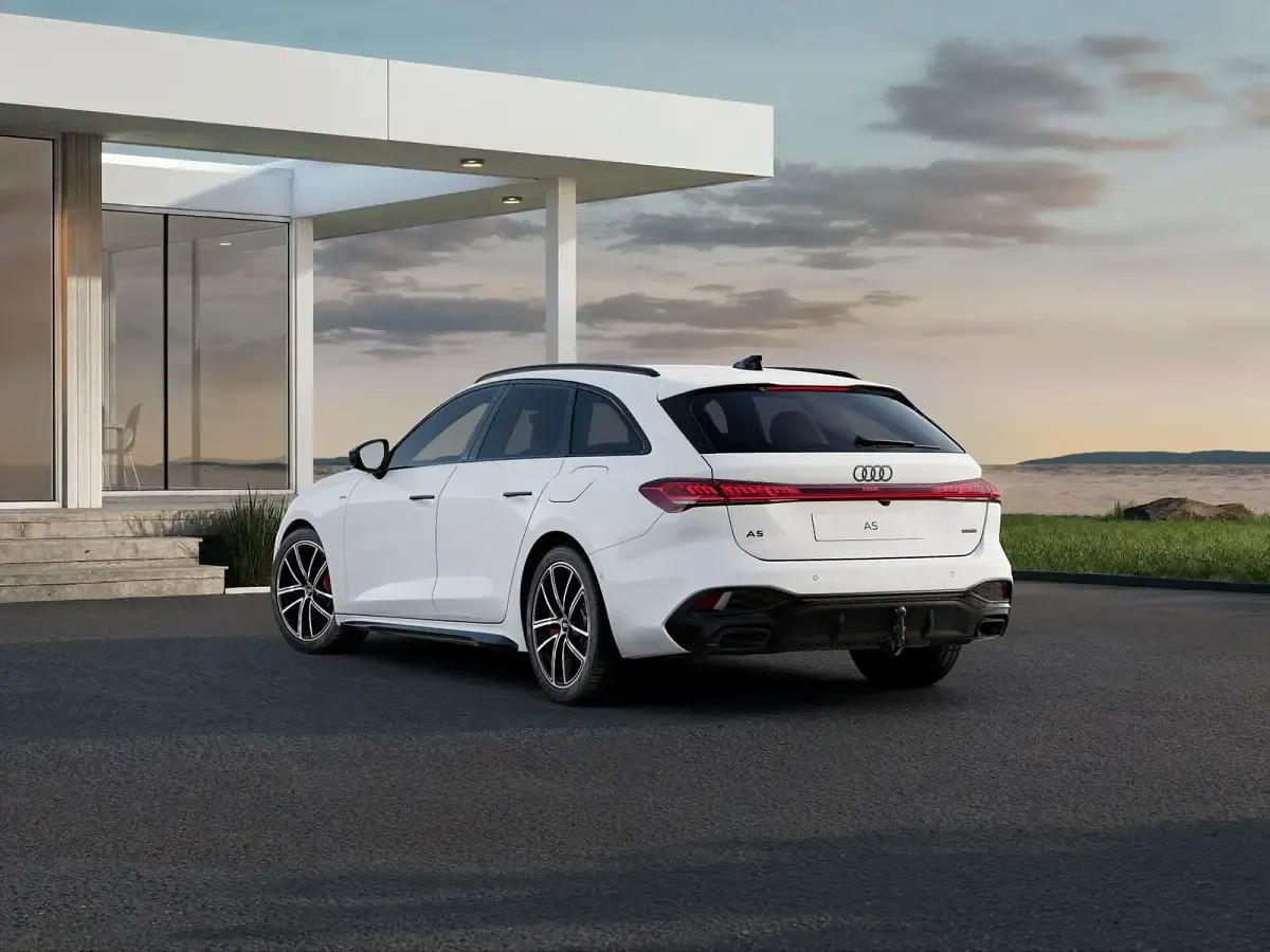 Neu Audi A5 367 PS (269 kW) 2026 Gletscherweiß metallic Kombi