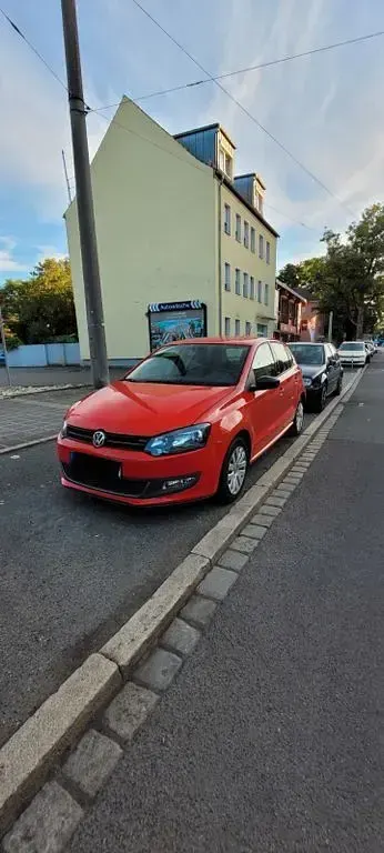 Gebraucht VW Polo Style 69 PS (50 kW) 2012 Rot Kleinwagen