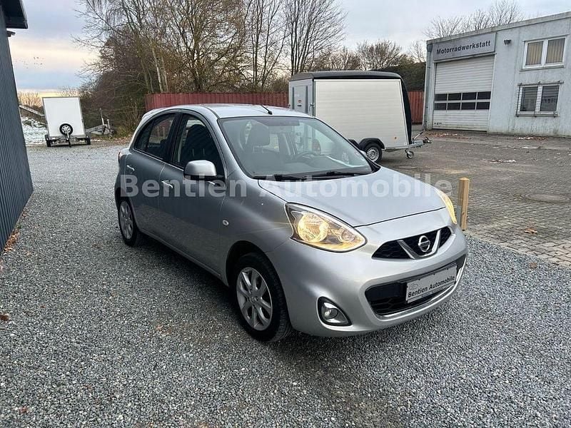 Gebraucht Nissan Micra Acenta 80 PS (58 kW) 2016 Silber Limousine