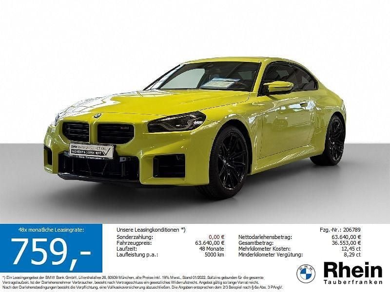 M sao paulo gelb uni Gebraucht 2024 BMW M2 Performance Coupé | 62.740 € (Superpreis) - Bild 1/4