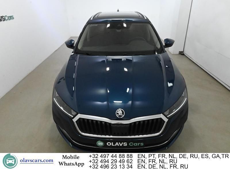 Gebraucht Skoda Octavia Clever 116 PS (85 kW) 2021 Blau Limousine