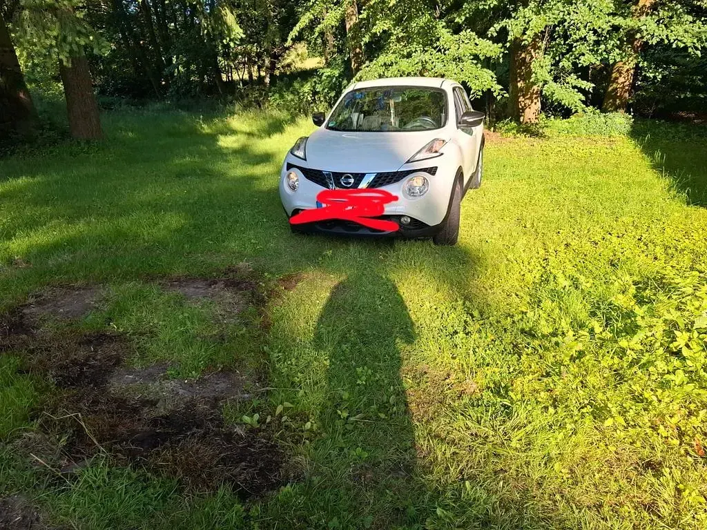 Gebraucht Nissan Juke Acenta 116 PS (85 kW) 2015 Weiß SUV