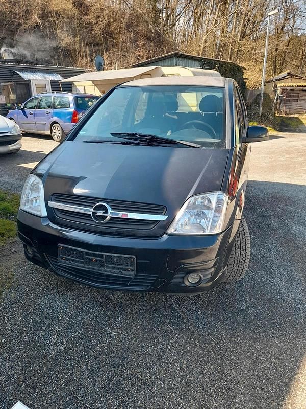 Gebraucht Opel Meriva 125 PS (91 kW) 2003 Schwarz Van / Kleinbus