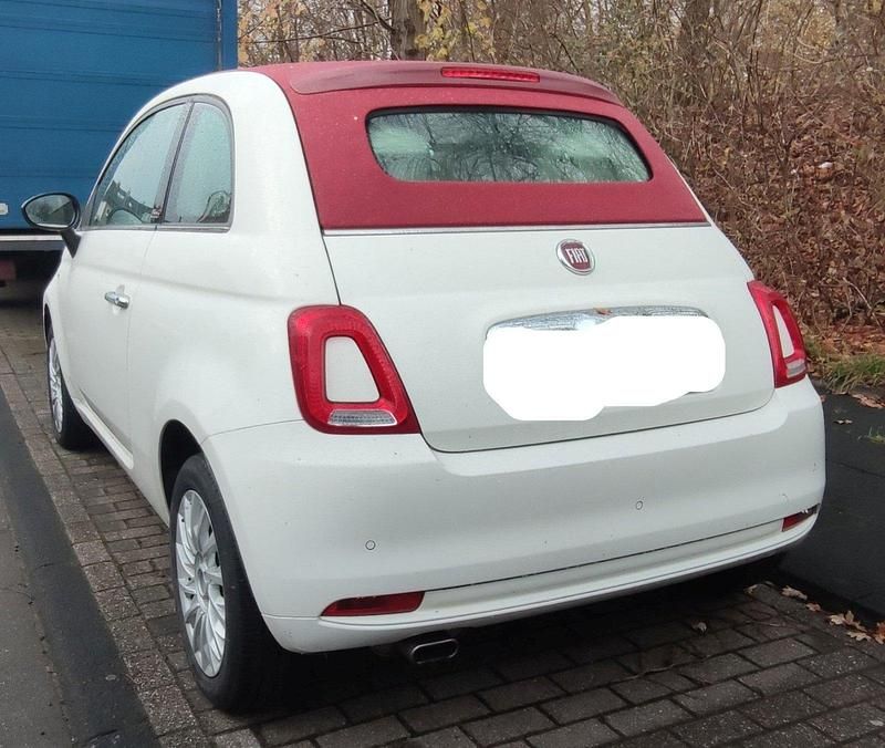 Weiß Gebraucht 2020 Fiat 500 Lounge Kleinwagen | 12.500 € - Bild 1/4