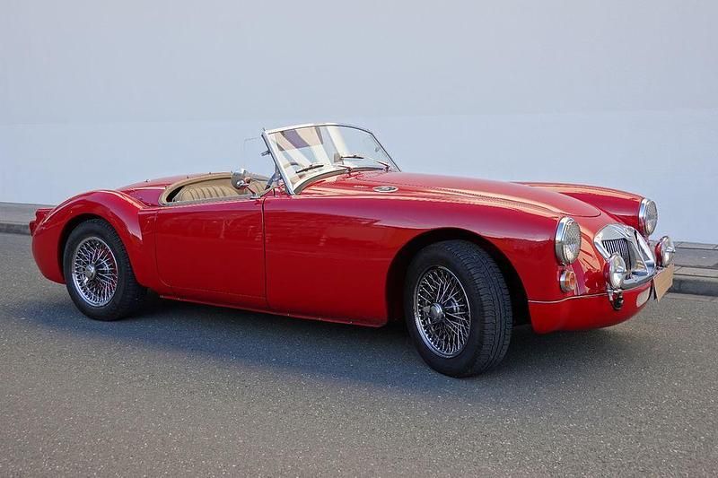 Second-hand MG A 80 CP (58 kW) 1961 Roșu Cabrio