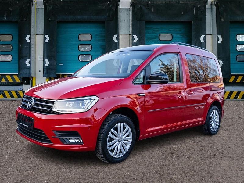 Gebraucht VW Caddy Edition 150 PS (110 kW) 2019 Rot Van / Kleinbus