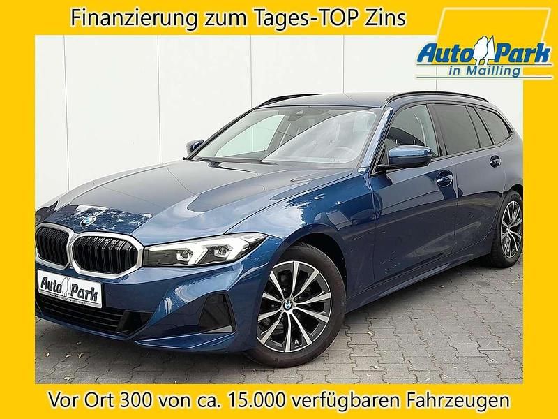 Blau Gebraucht 2022 BMW 318 Sport Line Limousine | 29.877 € (Fairer Preis) - Bild 1/3