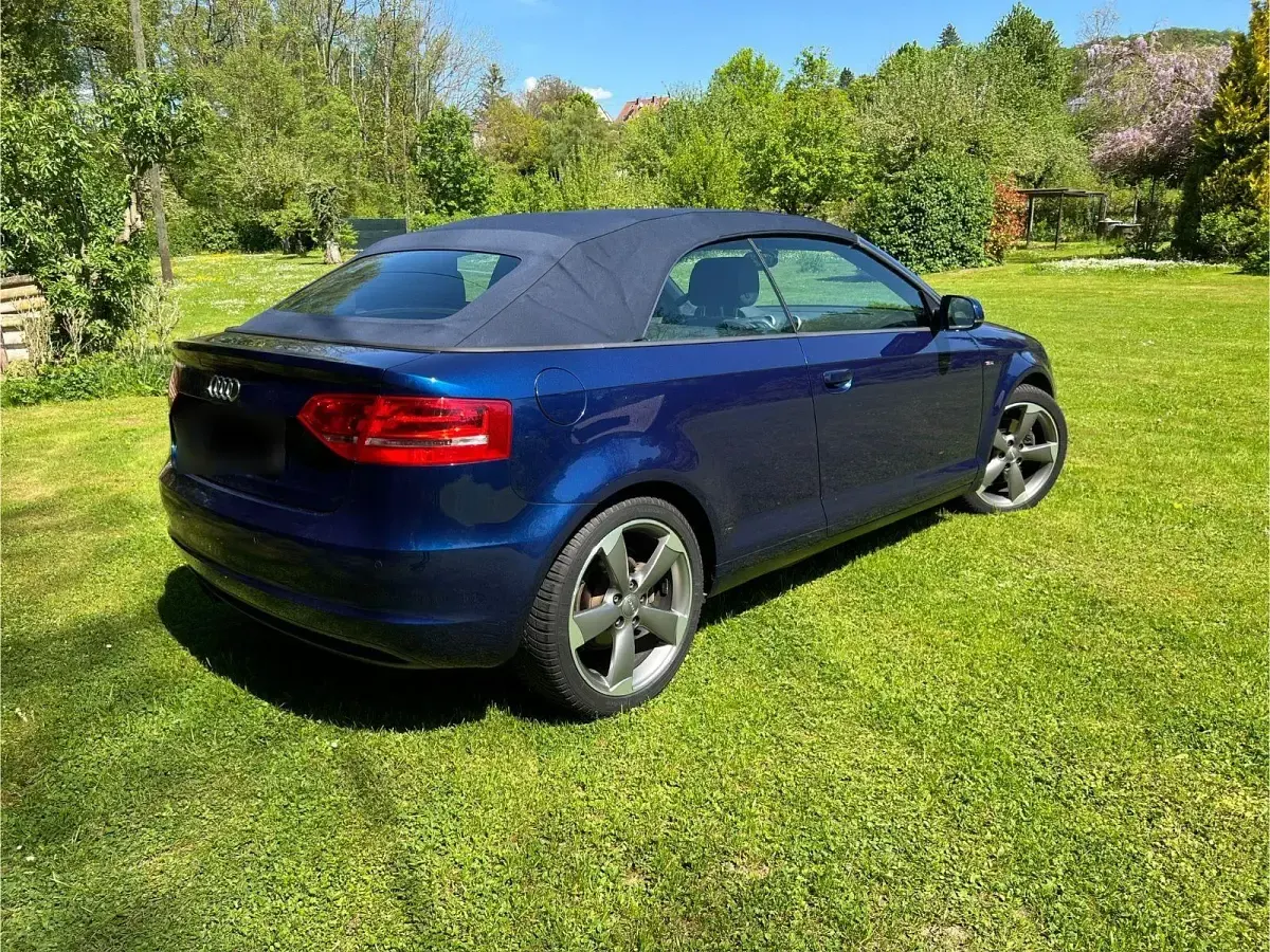 Używany Audi A3 Cabriolet S-Line 200 KM (147 kW) 2012 Niebieski Kabriolet