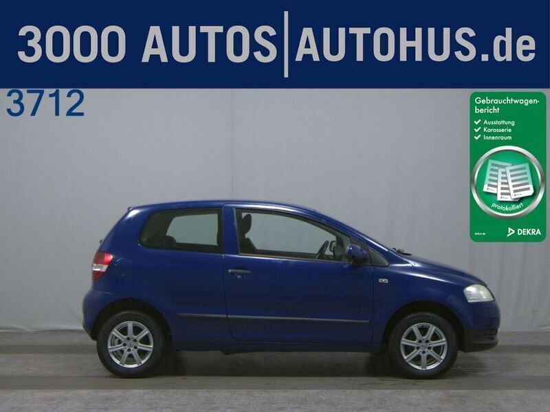 Indienblau Gebraucht 2005 VW Fox Kleinwagen | 850 € (Guter Preis) - Bild 1/4