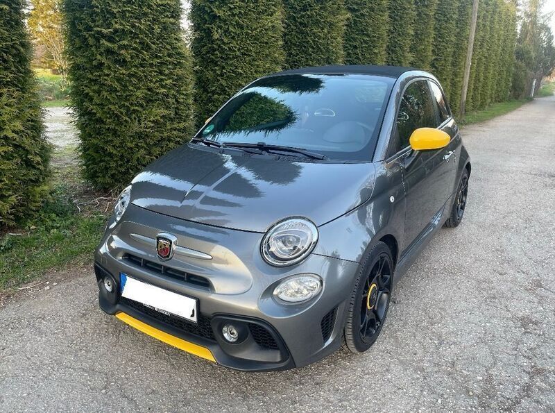 Grau Gebraucht 2018 Abarth 595C Pista Cabrio | 17.900 € (Fairer Preis) - Bild 1/4