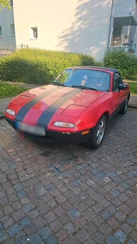 Gebraucht Mazda MX5 116 PS (85 kW) 1993 Rot Cabrio