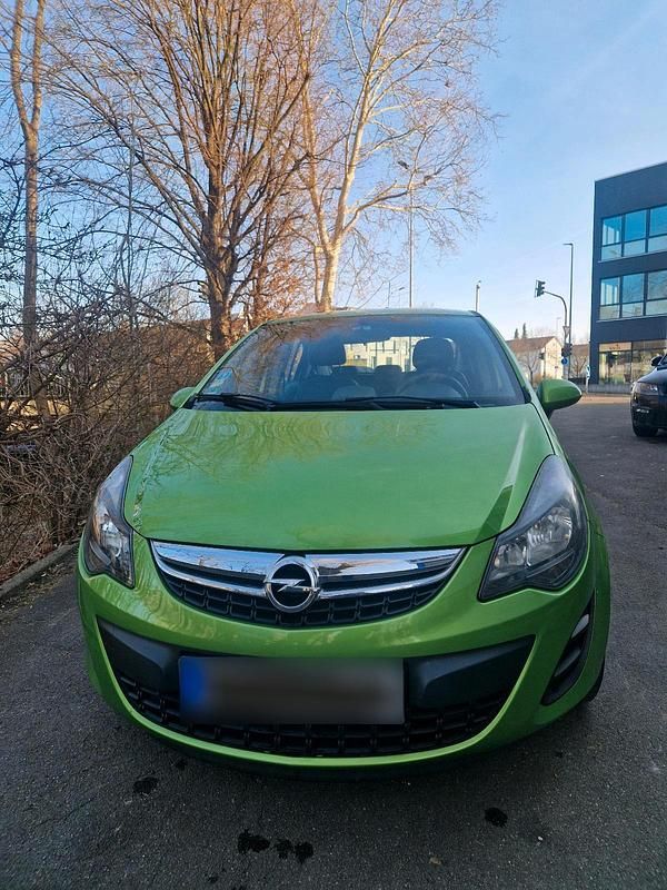 Gebraucht Opel Corsa Energy 87 PS (63 kW) 2014 Grün Kleinwagen