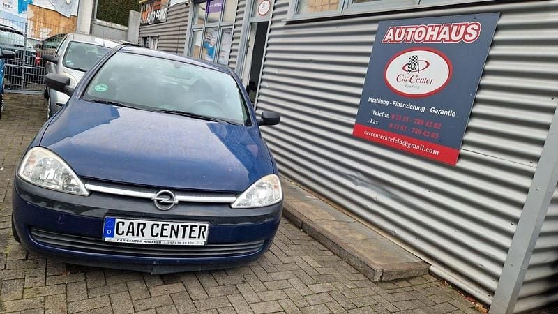 Gebraucht Opel Corsa 58 PS (42 kW) 2002 Blau Limousine