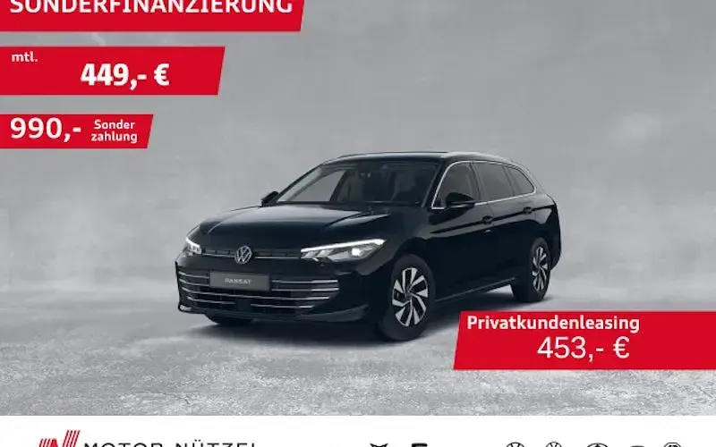 Usata VW Passat Business 150 CV (110 kW) 2024 Nero Station wagon