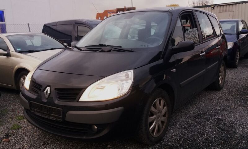 Schwarz Gebraucht 2007 Renault Scénic II Van / Kleinbus | 2.000 € (Fairer Preis) - Bild 1/4