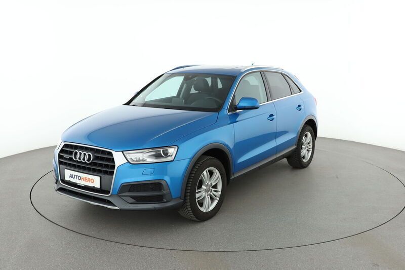 Blau Gebraucht 2018 Audi Q3 Design SUV | 22.800 € (Guter Preis) - Bild 1/4
