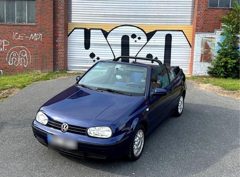 Gebraucht VW Golf Cabriolet 2001 Blau Cabrio
