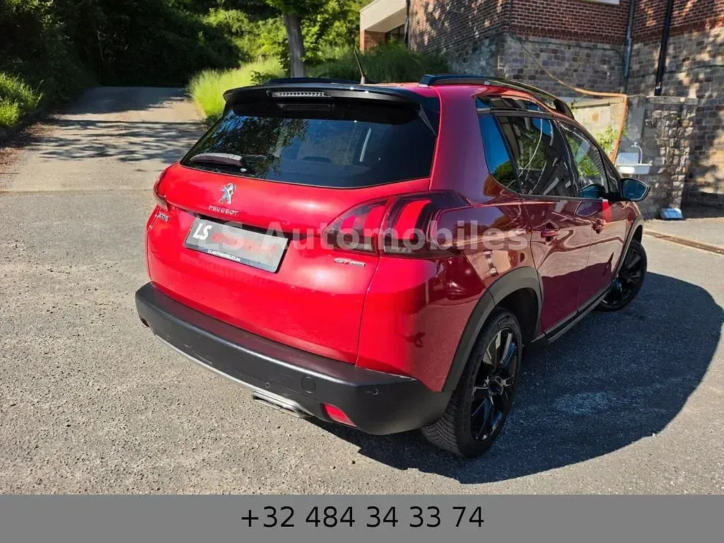 Gebraucht Peugeot 2008 GT-line 110 PS (80 kW) 2017 Rot SUV