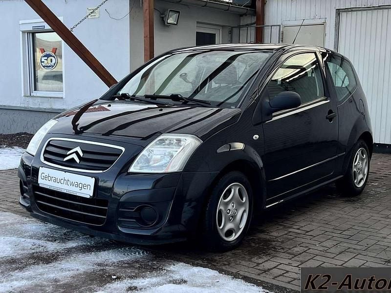 Gebraucht Citroën C2 Tonic 60 PS (44 kW) 2009 Schwarz obsidien/metalliic Kleinwagen