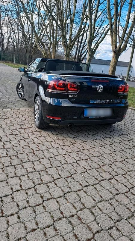 Gebraucht VW Golf Cabriolet 105 PS (77 kW) 2012 Schwarz Cabrio