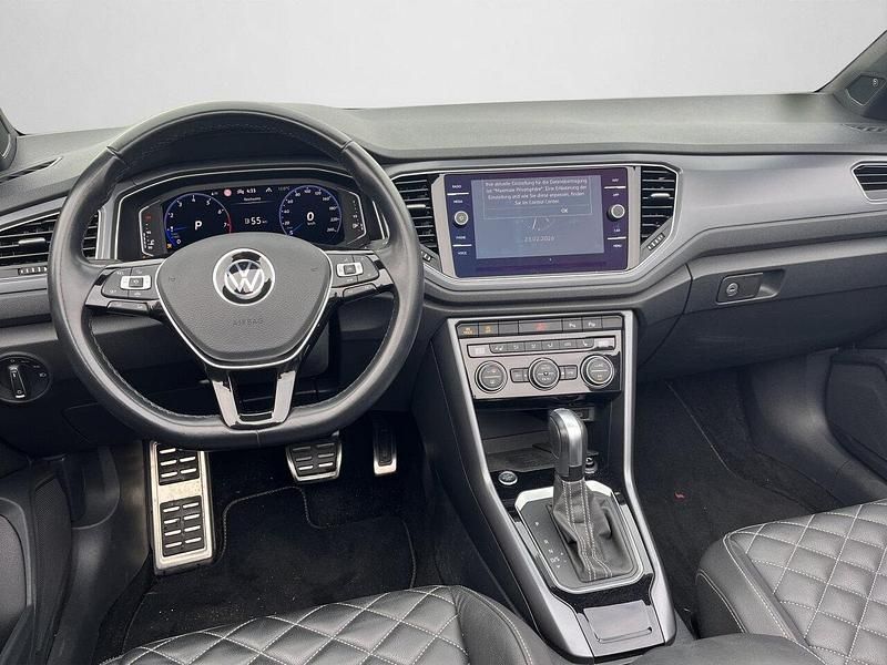 Gebraucht VW T-Roc Edition 150 PS (110 kW) 2021 Mondsteingrau/schwarz SUV