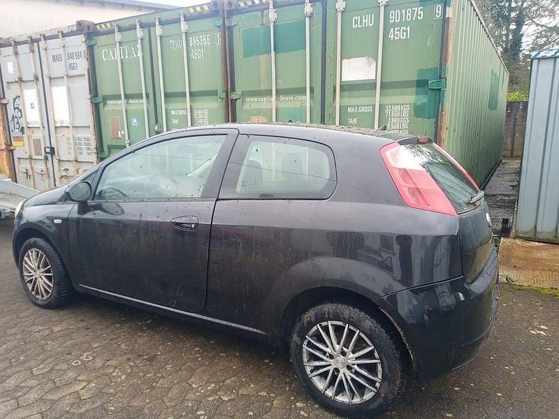 Gebraucht Fiat Punto 2009 Schwarz Kleinwagen