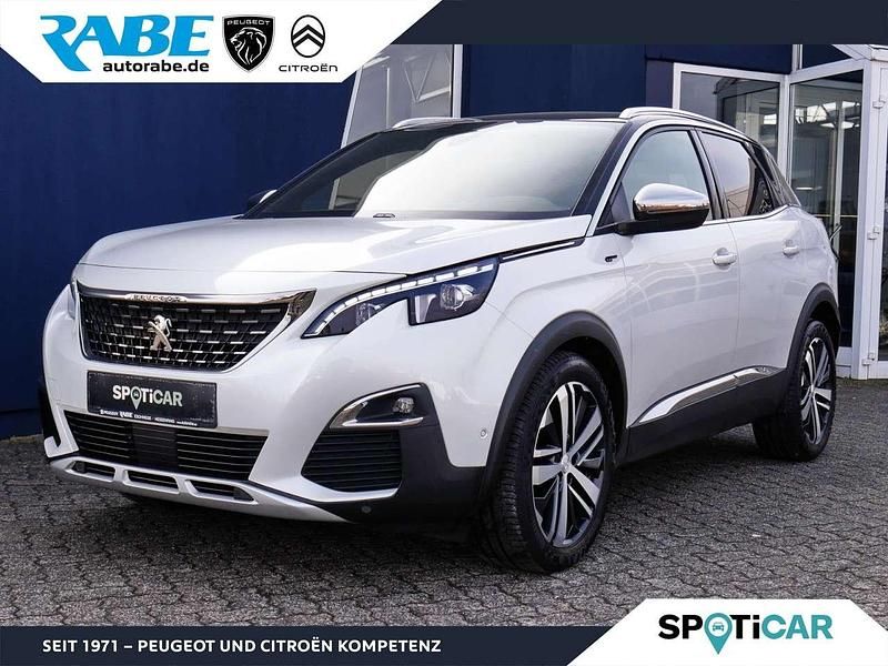 Perlmutt weiß Gebraucht 2018 Peugeot 3008 GTi SUV | 22.430 € (Etwas zu teuer) - Bild 1/4