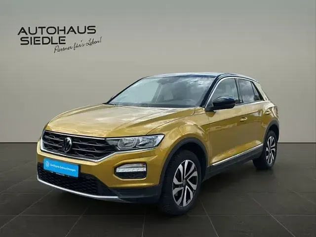 Gebraucht VW T-Roc Active 150 PS (110 kW) 2021 Gelb SUV