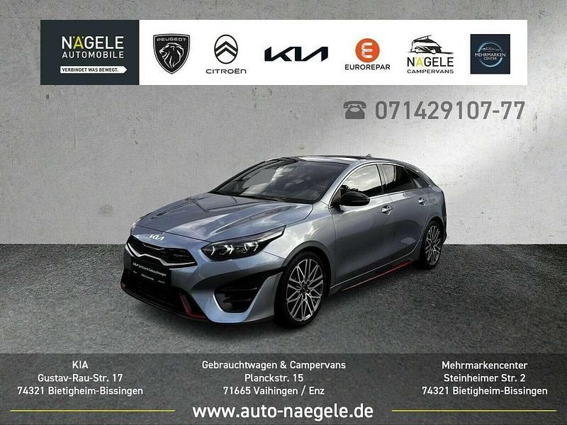 Lunarsilber met. Gebraucht 2022 Kia ProCeed GT Kleinwagen | 25.800 € (Fairer Preis) - Bild 1/3