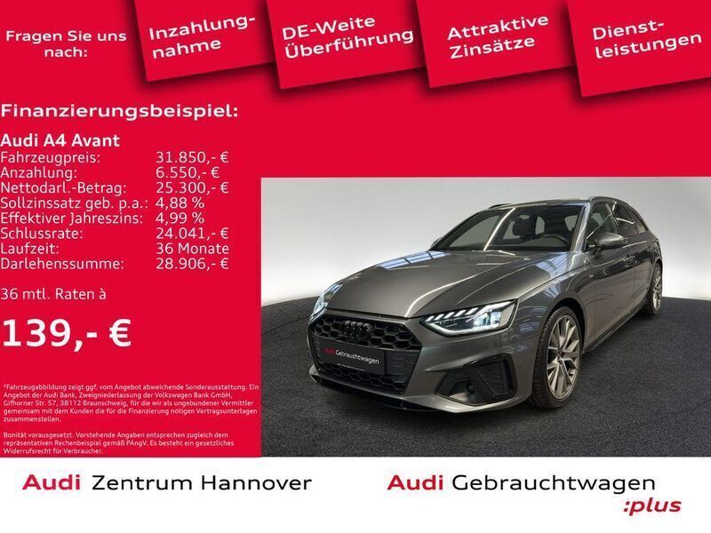 Gebraucht Audi A4 S-Line 150 PS (110 kW) 2023 Daytonagrau perleffekt Kombi