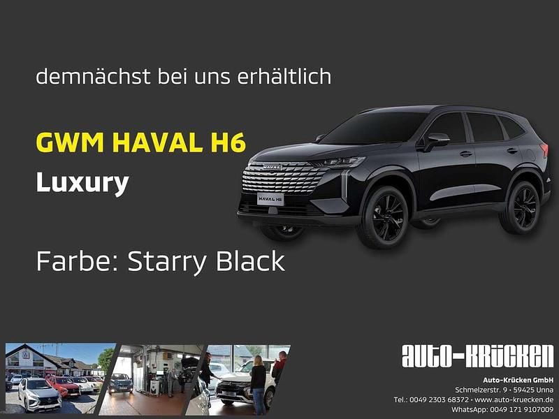 Neu Haval H6 Lux 243 PS (178 kW) 2026 Starry black SUV
