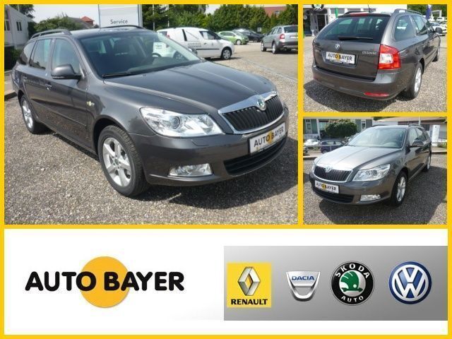Grau metallic Gebraucht 2013 Skoda Octavia Best of Kombi | 25.990 € - Bild 1/4