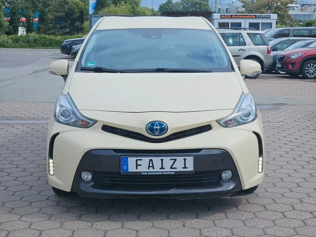Gebraucht Toyota Prius+ 99 PS (72 kW) 2019 Weiß Van / Kleinbus