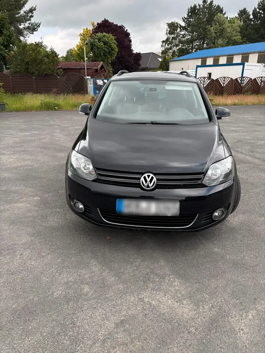 Gebraucht VW Golf Plus Life 85 PS (62 kW) 2013 Schwarz Van / Kleinbus