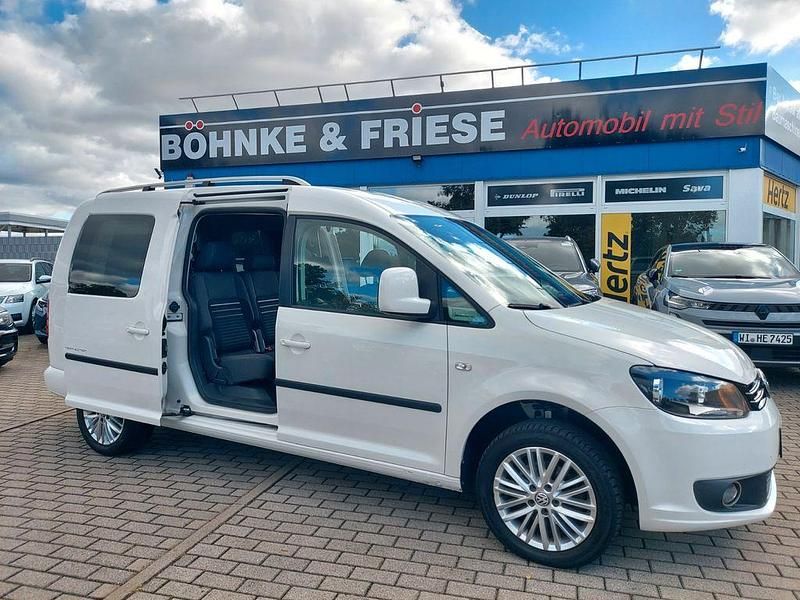Gebraucht VW Caddy Maxi Comfortline 105 PS (77 kW) 2015 Weiß Van / Kleinbus