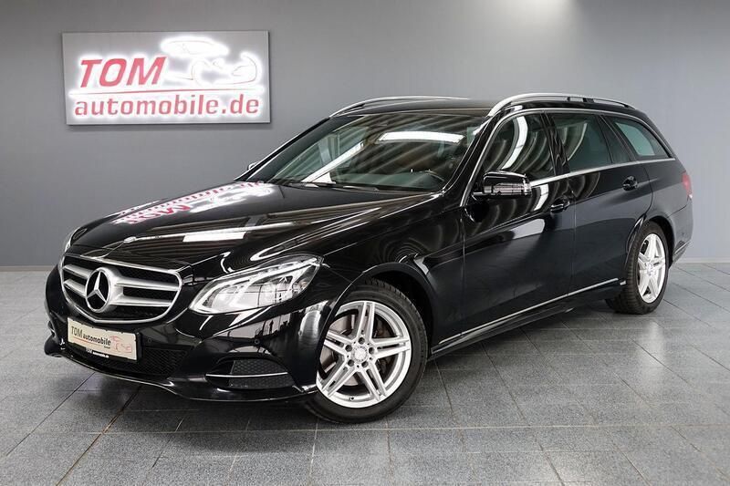 Schwarz Gebraucht 2014 Mercedes E250 Avantgarde Kombi | 18.850 € (Fairer Preis) - Bild 1/3