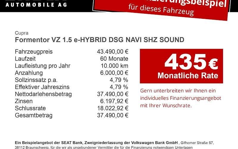 Gebraucht Cupra Formentor VZ 272 PS (200 kW) 2025 Blau SUV