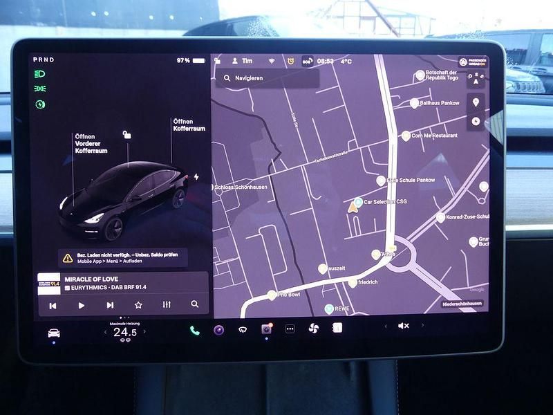 Gebraucht Tesla Model 3 366 kW (498 PS) 2021 Schwarzmagic Limousine