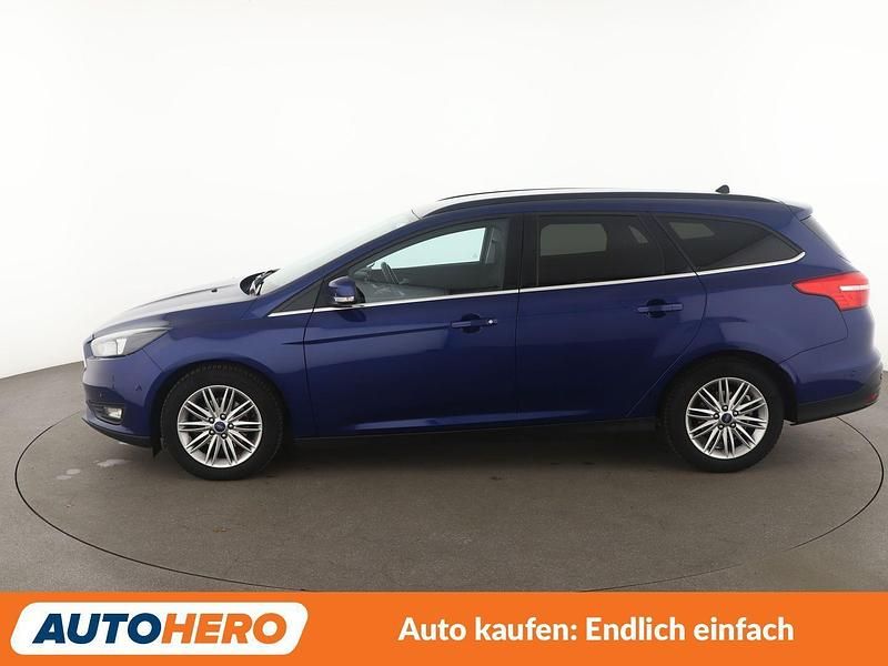 Gebraucht Ford Focus Cool & Connect 120 PS (88 kW) 2018 Blau Kombi