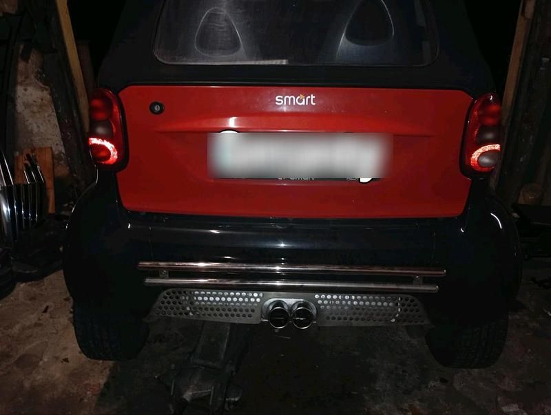 Gebraucht Smart ForTwo Cabrio Brabus 52 PS (38 kW) 2002 Rot Cabrio