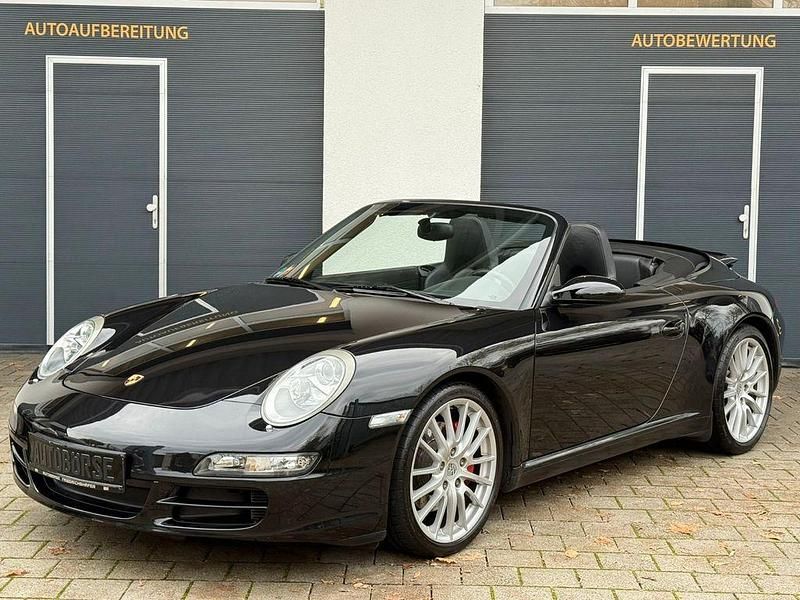 Schwarz Gebraucht 2007 Porsche 911 Carrera S Cabriolet Cabrio | 56.900 € (Guter Preis) - Bild 1/4