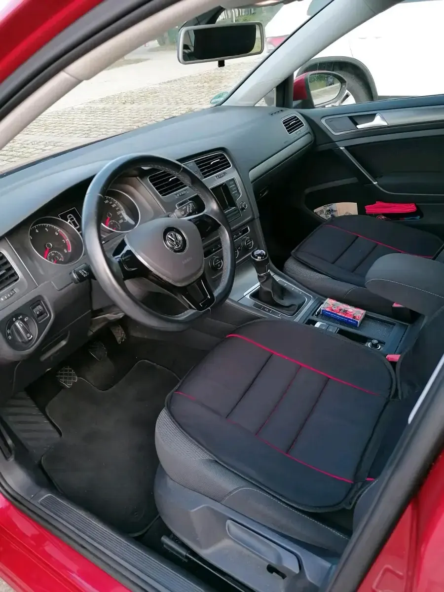 Gebraucht VW Golf VII Comfortline 140 PS (102 kW) 2013 Rot Kleinwagen