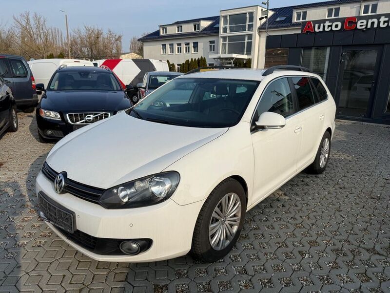 Weiß Gebraucht 2010 VW Golf VI Comfortline Kombi | 6.999 € (Fairer Preis) - Bild 1/4