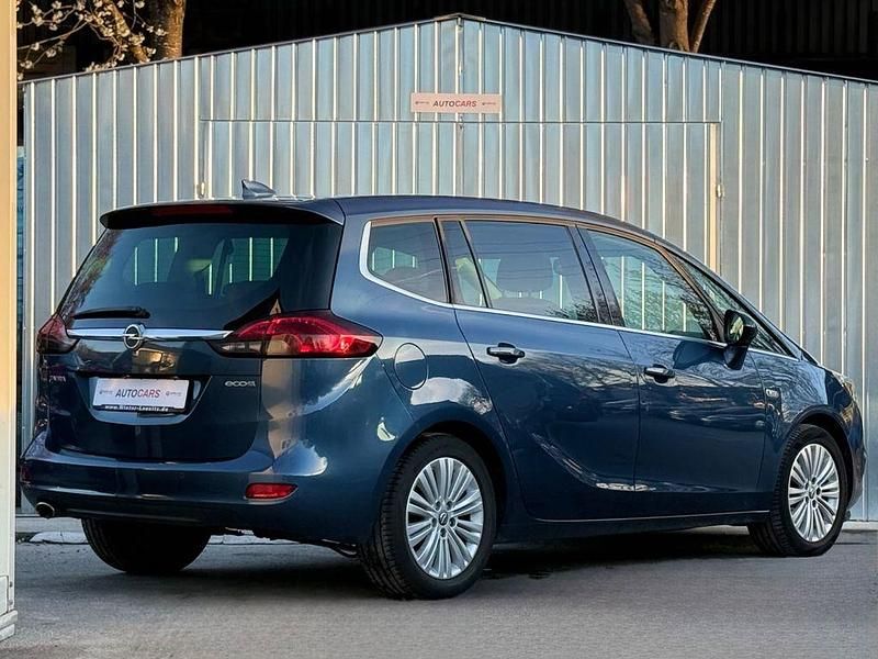 Gebraucht Opel Zafira Tourer 170 PS (125 kW) 2017 Knit blue Van / Kleinbus